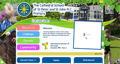 Desktop Screenshot of cathedralschoolstpeterandjohn.com