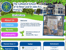 Tablet Screenshot of cathedralschoolstpeterandjohn.com